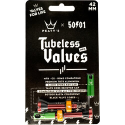 Peaty's X 50to01 (MK2) Tubeless Valves