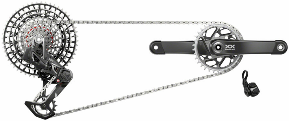 SRAM XX SL Eagle AXS T-Type Transmission Groupset SRAM XX SL Eagle AXS T-Type Transmission Groupset