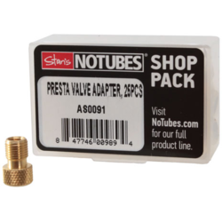 Stan's No Tubes Presta Valve Adapter Brass