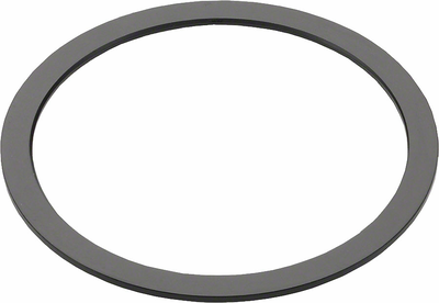 Wheels Manufacturing Wheels Manufacturing 0.7mm Black Aluminum Bottom Bracket Spacer